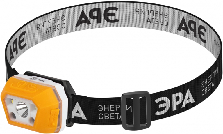 Налобный светодиодный фонарь ЭРА  аккумуляторный 400 лм GA-810 318880