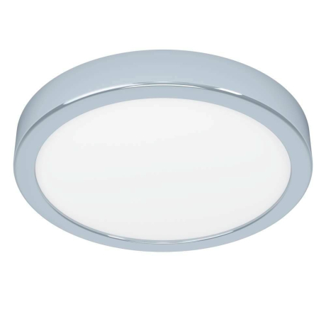 650187 Накладной светильник , 17W (LED), 3000K, IP44, ?210, сталь, хром / пластик, белый