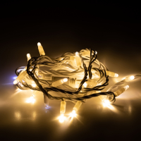 Нарушена упаковка!  <402053> 3м. Уличная гирлянда нить теплый свет Эра IP65 220V ERAPS-WK3 (Б0056014)