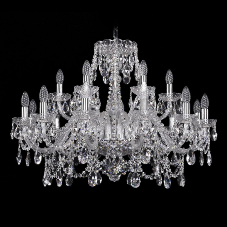 1411/12+6/300/Ni Подвесная люстра Bohemia Ivele 