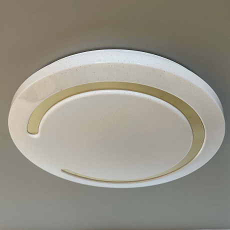 Потолочный светодиодный светильник с пультом ДУ Profit Light 2143/350 WH+CR RGB 100W 3000-6000K 