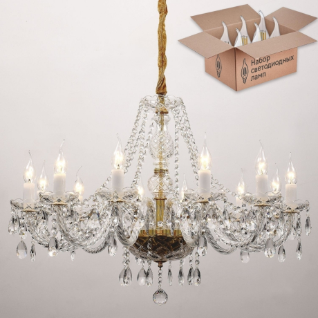 Люстра с лампочками Favourite Monreal 1735-12P+Lamps 