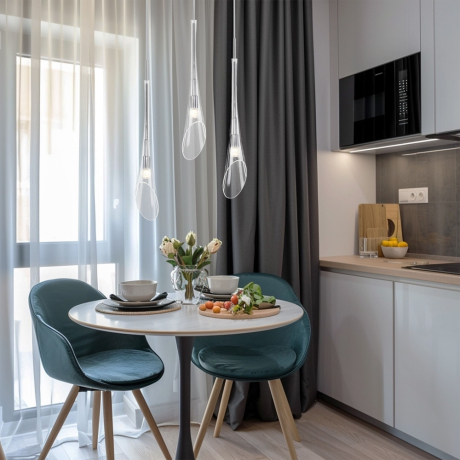 Подвесной светильник Eurosvet Folio 50224/1 прозрачный