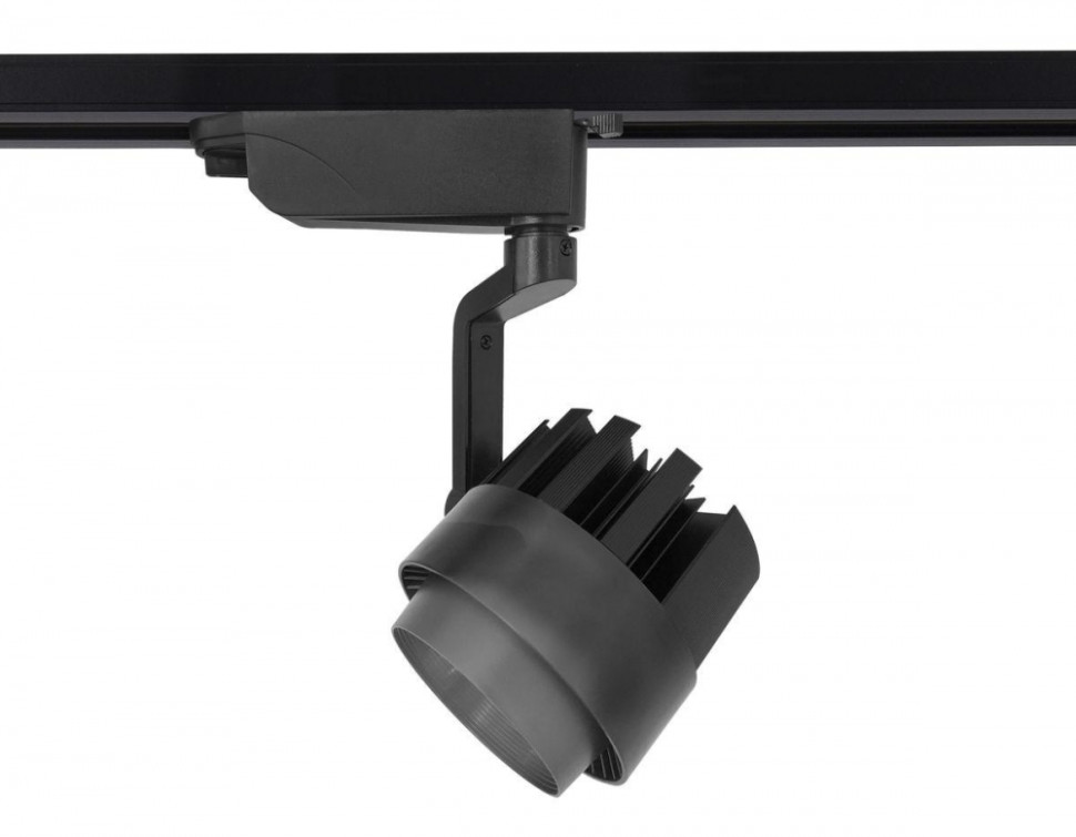Однофазный LED светильник 10W 4200К для трека Ambrella light Track System GL6107 BK, цвет черный - фото 3