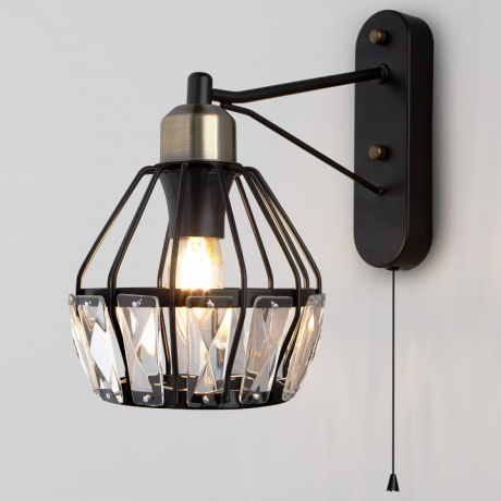 Бра Eurosvet Lord 70075/1 черный 