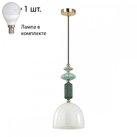 Подвесной светильник с лампочкой Odeon Light Candy 4861/1C+Lamps E14 P45