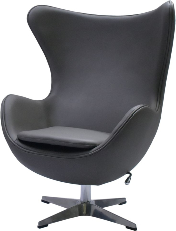 Кресло EGG STYLE CHAIR серый Bradex Home 761666