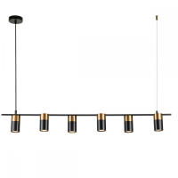 Подвесной светильник Indigo Liberta 11014/6P Black