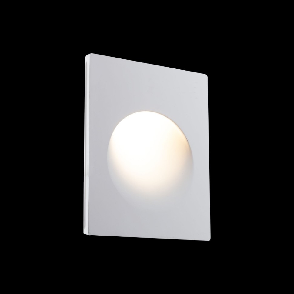 DL011-1-01W Настенный светильник Maytoni Gyps Modern, цвет белый матовый - фото 1