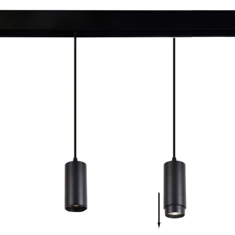 Трековый светодиодный светильник Crystal Lux Space CLT 0.33 016 7W BL 4000K 