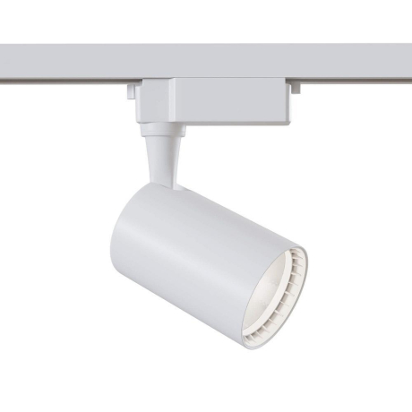 Однофазный LED светильник 15W 3000К для трека Maytoni Technicall Vuoro TR003-1-15W3K-W-W 