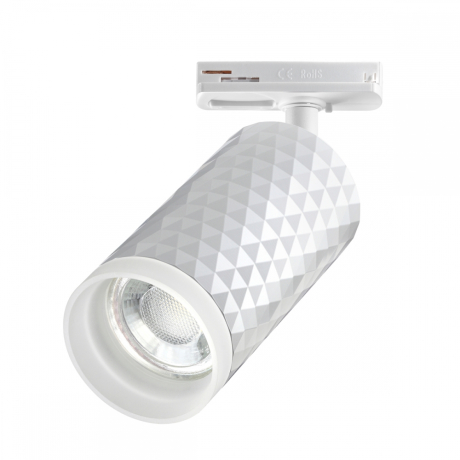 Однофазный светильник для шинопровода с лампочкой Novotech 370848+Lamps 