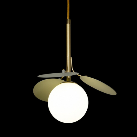 Светильник подвесной с Led лампочками в комплекте LOFT IT 10008/1P Grey+Lamps 