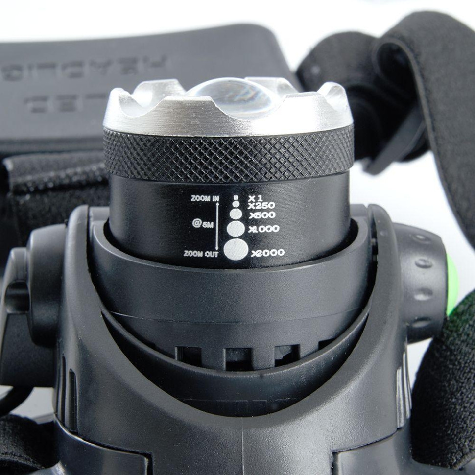 Налобный светодиодный фонарь с аккумулятором Feron TH2305 41709, цвет черный - фото 3