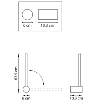 Светильник настенный Tubo Lightstar 748843