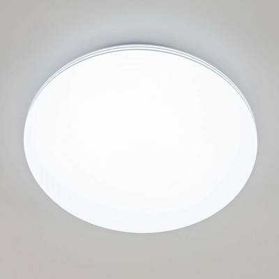 Круглый светодиодный светильник – фото LED-моделей большого диаметра, плоские диодные круги, диммируемые с пультом