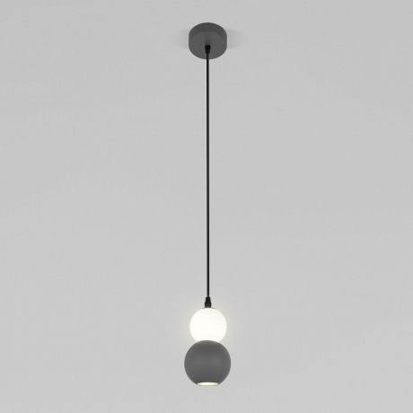 Подвесная люстра Eurosvet Polar 50250/1 LED серый 