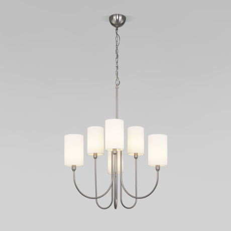 Подвесная люстра с тканевыми абажурами Eurosvet Abbey 60164/6 (a065747) 