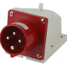 Вилка стационарная 514 3Р+РЕ 16А 380В IP44 Эра 168087