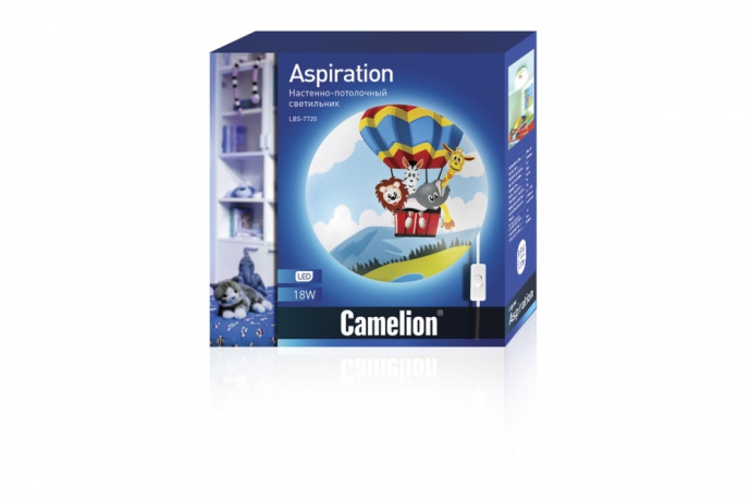 Настенно-потолочный светодиодный светильник Camelion LBS-7720 ''Друзья'' 13989 