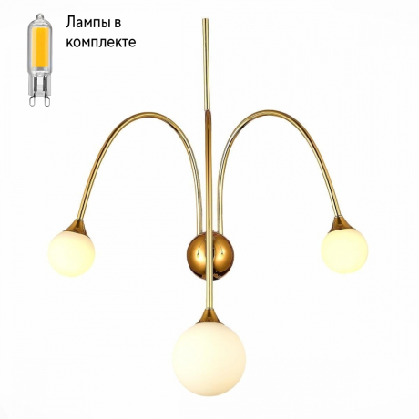 Светильник на стену с Led лампочками в комплекте ST Luce SL1187.201.03+Lamps
