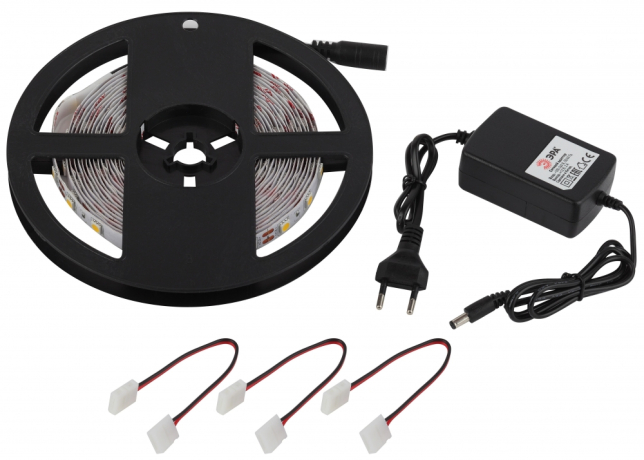 5050kit-14,4-60-12-IP20-2700-5m ЭРА Комплект светодиодной ленты 5050kit-14,4-60-12-IP20-2700-5m Б0043066