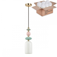 Подвесной светильник с лампочкой Odeon Light Candy 4861/1B+Lamps E14 P45