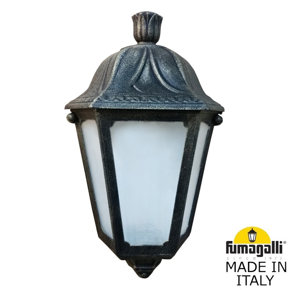 M22.000.000.BYF1R Уличный настенный светильник Fumagalli Iesse, цвет античная бронза - фото 1