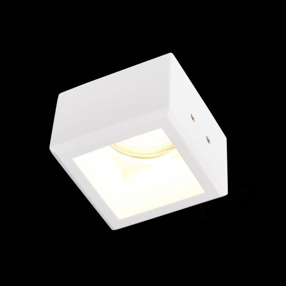 Встраиваемый светильник из гипса St Luce Gypsum ST252.518.01, цвет белый - фото 2