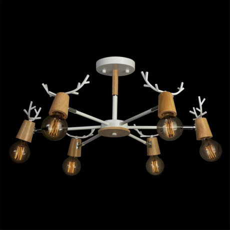 Люстра на штанге LOFTIT Sven 10024/6 White 