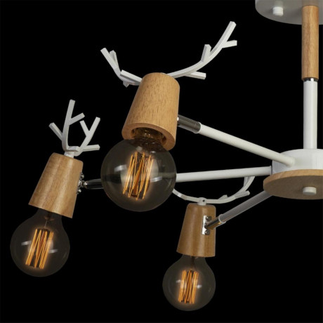 Люстра на штанге LOFTIT Sven 10024/6 White 