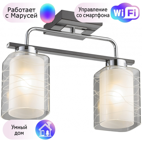 Потолочная люстра Velante с поддержкой Маруся 278-127-02-М 