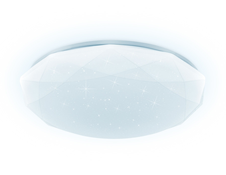 Светодиодный светильник c подсветкой RGB и ПДУ (инфракрасный) Ambrella light Dance FF417, цвет белый - фото 4