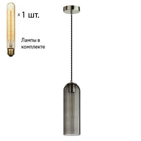 Подвесной светильник с лампочкой Odeon Light Vosti 4805/1+Retro Lamps T30/T32 