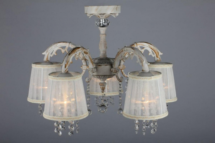 Люстра с поддержкой Маруси потолочная Omnilux OML-30007-05-M 