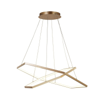 2103-14P Подвесная светодиодная люстра Favourite Hexagon