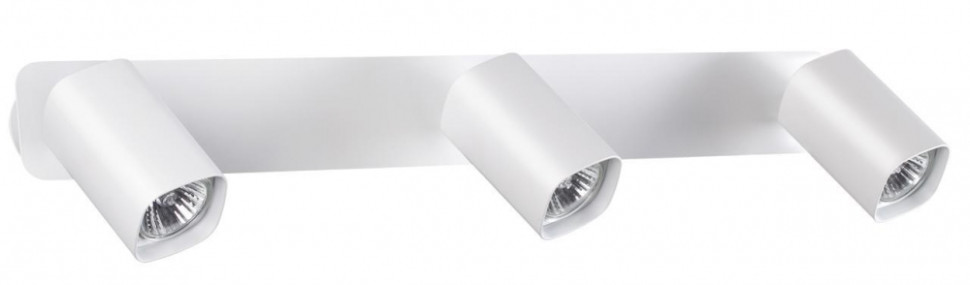 Спот со светодиодными лампочками GU10, комплект от Lustrof. №141848-644668, цвет белый - фото 1