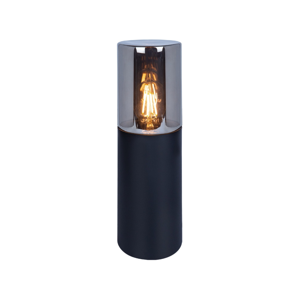Ландшафтный фонарь в наборе с Led лампой. Комплект от Lustrof №618823-708492, цвет черный