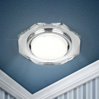 Нарушена упаковка!  <173617> Точечный встраиваемый светильник под лампу Gx53 Эра DK 81 SL Б0019579