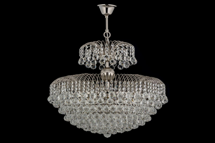 Подвесная люстра Arti Lampadari Pompei Nickel Pompei E 1.5.80.100 N 