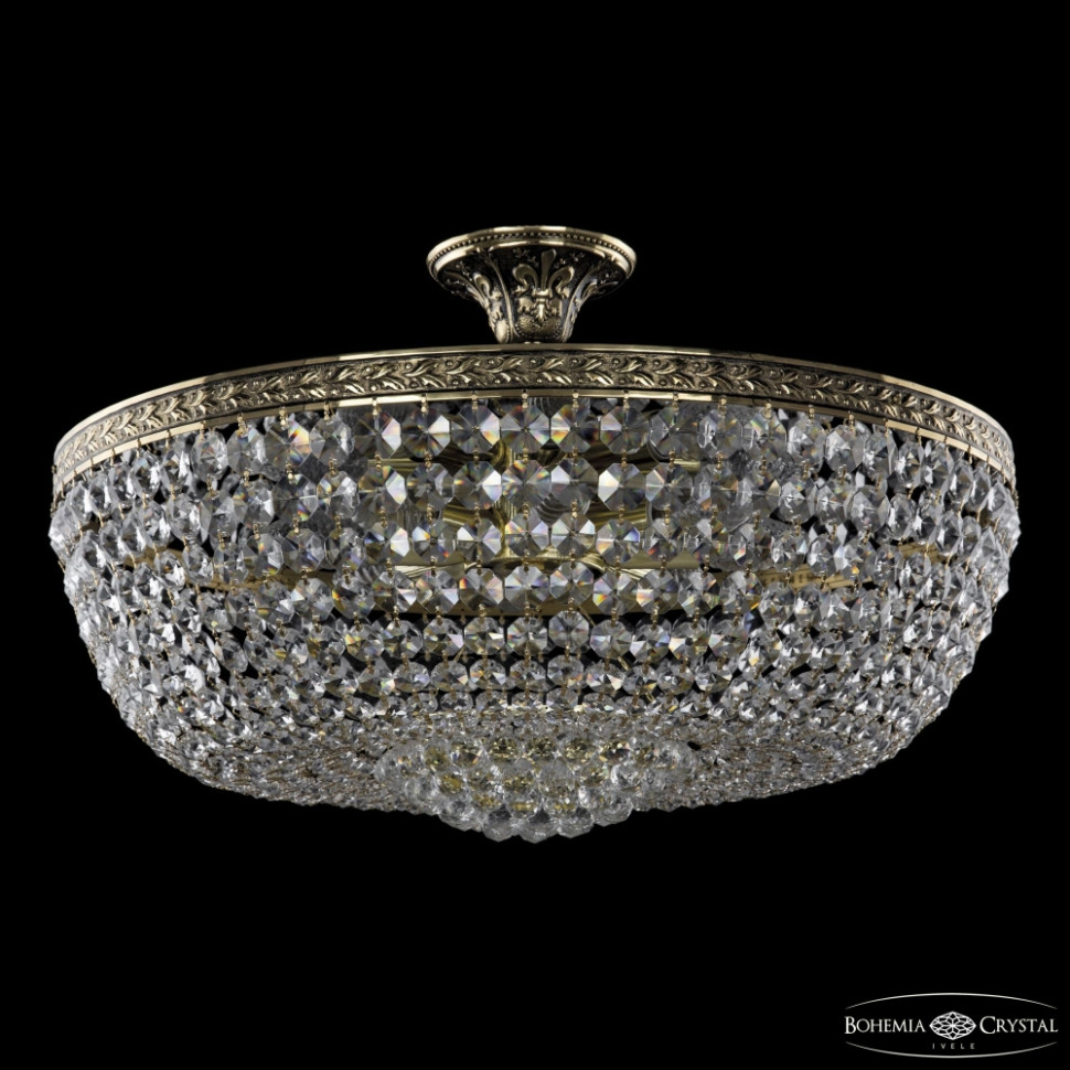Люстра потолочная Bohemia Ivele Crystal 19281/55IV GB потолочная люстра crystal lux sevilia pl6 gold