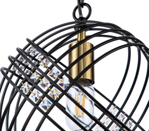 Подвесной светильник Indigo Fresco 10001/1P Black 