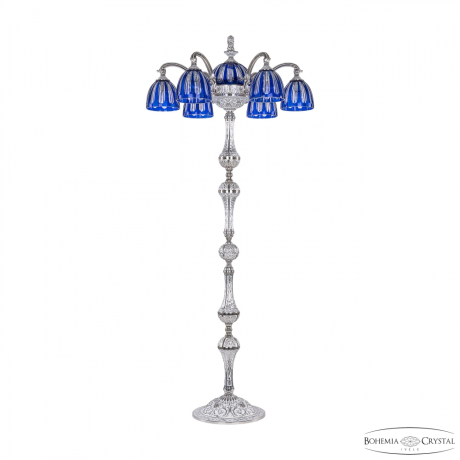 Торшер Bohemia Ivele Crystal 72009TP/6/175 NW P1 D Clear-Blue/H-1H FL2S 