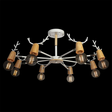 Люстра на штанге LOFTIT Sven 10024/8 White 