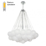 Люстра подвесная с Led лампочками в комплекте LOFT IT 10129/800+Lamps 