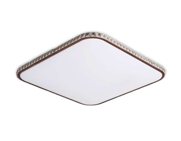 Потолочная светодиодная люстра с пультом ДУ и дополнительной подсветкой Ambrella light Orbital FF76 