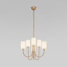 Подвесная люстра с тканевыми абажурами Eurosvet Abbey 60164/6 (a065745) 
