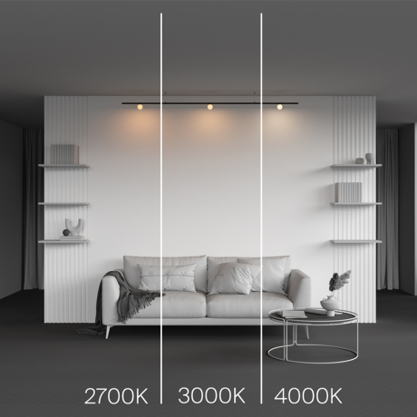 Трековый светильник Technical TR185-1-3W3K-B Luna 