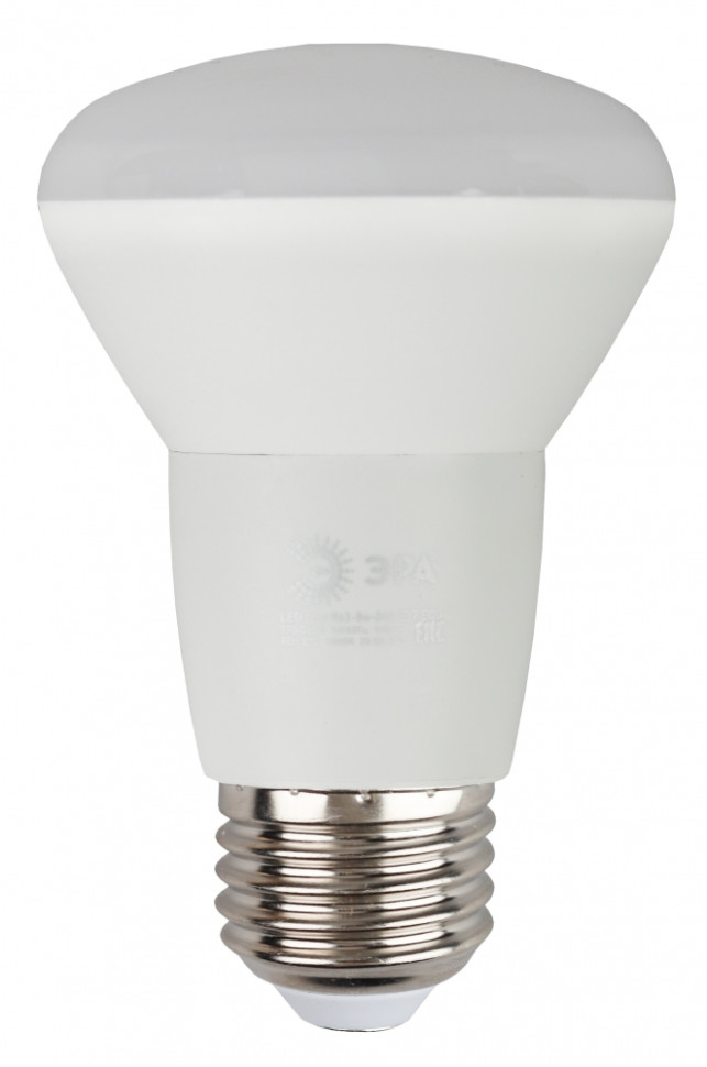 Светодиодная лампа Е27 8W 2700К (теплый) R63 Эра ECO LED R63-8W-827-E27 (Б0050300) - фото 1
