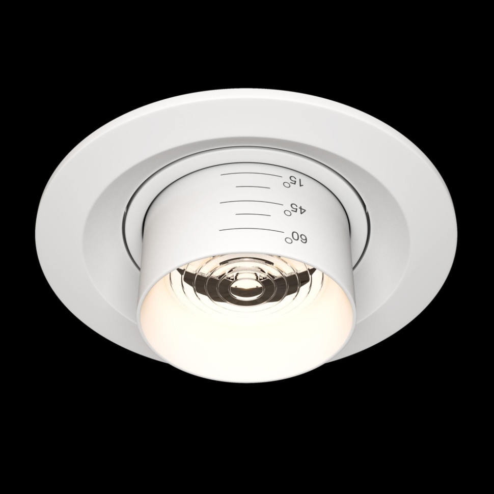 Встраиваемый светодиодный светильник Maytoni Technical Elem DL052-L7W3K, цвет белый - фото 4